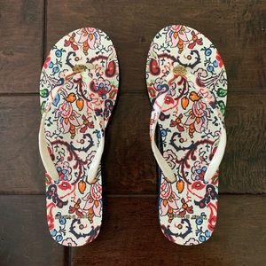 Tory Burch flip flops size 8